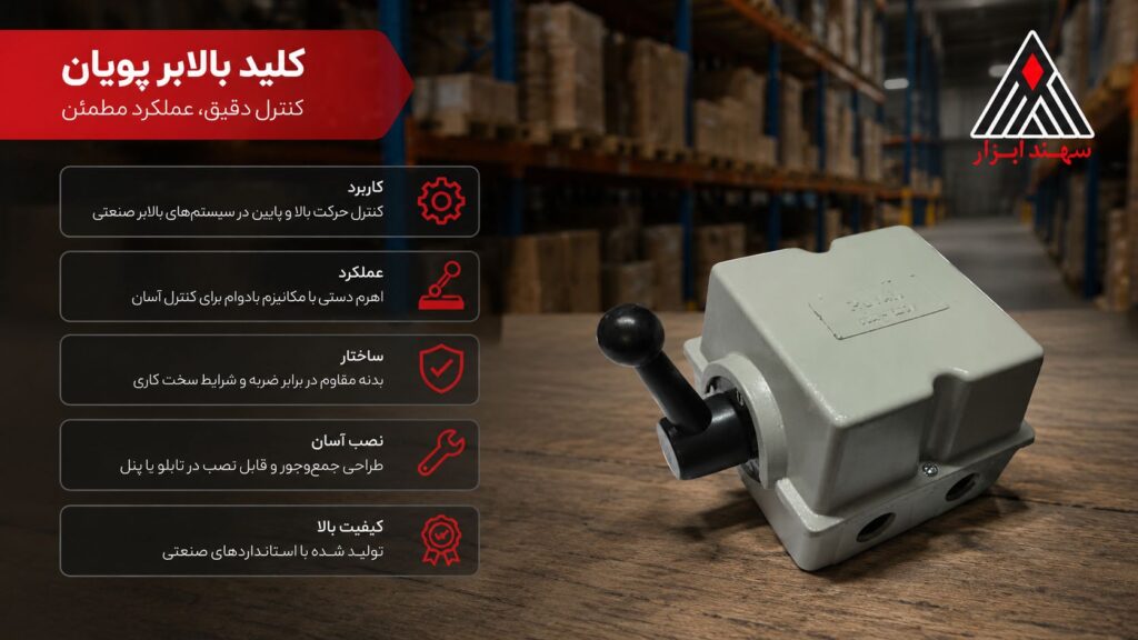 قیمت کلید بالابر پویان اصفهان به چه عواملی بستگی دارد؟ 