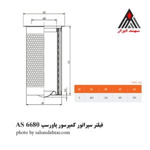 فیلتر سپراتور پاورسپ AS6680